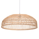 Lampadario in rattan naturale con attacco ø60,5h21,5 cm
