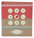 Libro Ricettario Decorativo per Ortaggi - 17,5 x 20,5 cm, 56 Pagine