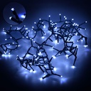 Luci Filo 300 LED Bianco Freddo Luce Fissa 600cm Uso Esterno