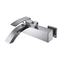 Miscelatore Doccia Esterna Cromato Riga 9.8 cm x 20.1 cm x 21.8 cm