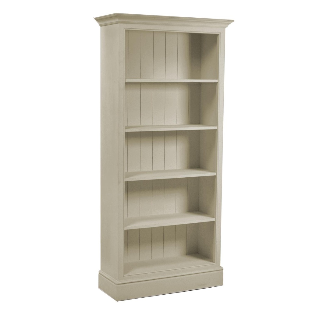 Mobile Nantes Libreria 5 Ripiani Grigio 91,5x36h192