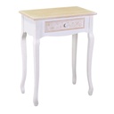 Mobiletto Console in Legno Andorra con 1 Cassetto 60x34x78 cm