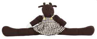 Paraspifferi tessuto topo cm. 75 x 13 h 25