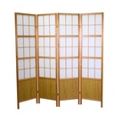 Separé carta di riso 4 ante naturale cm44,5x2,1x h178,5