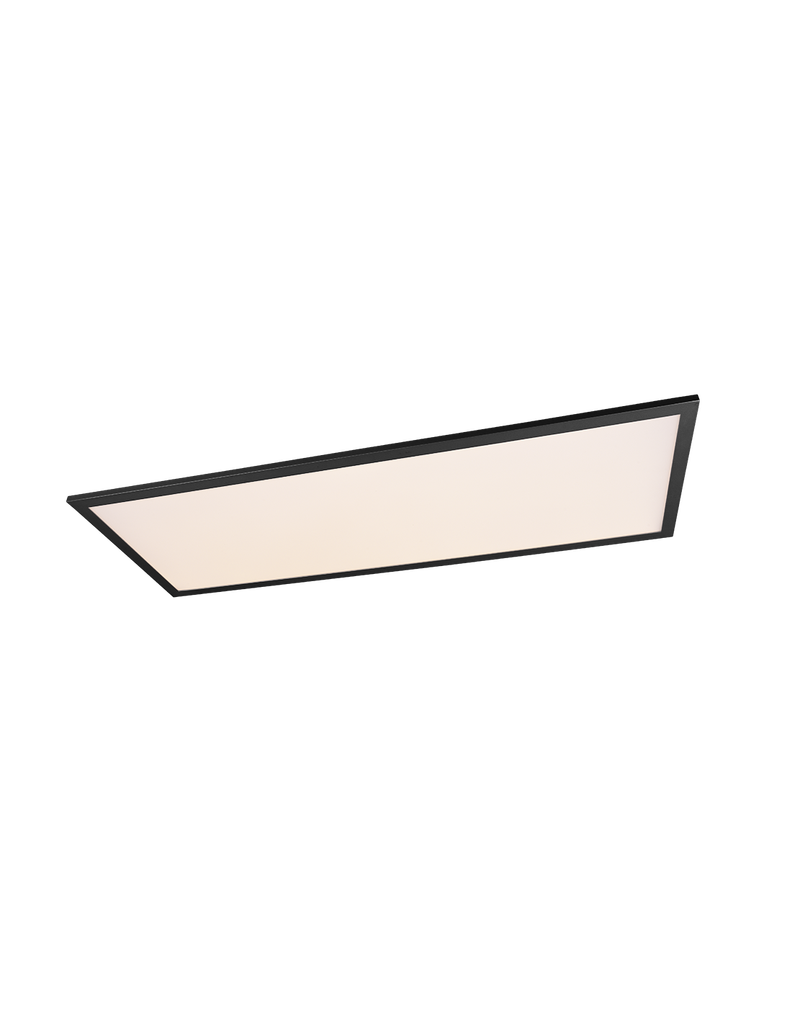 Plafoniera Moderna LED Dimmer 34w Alpha Nero