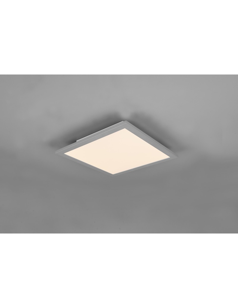 Plafoniera Moderna Quadrata Alluminio Led Dimmer