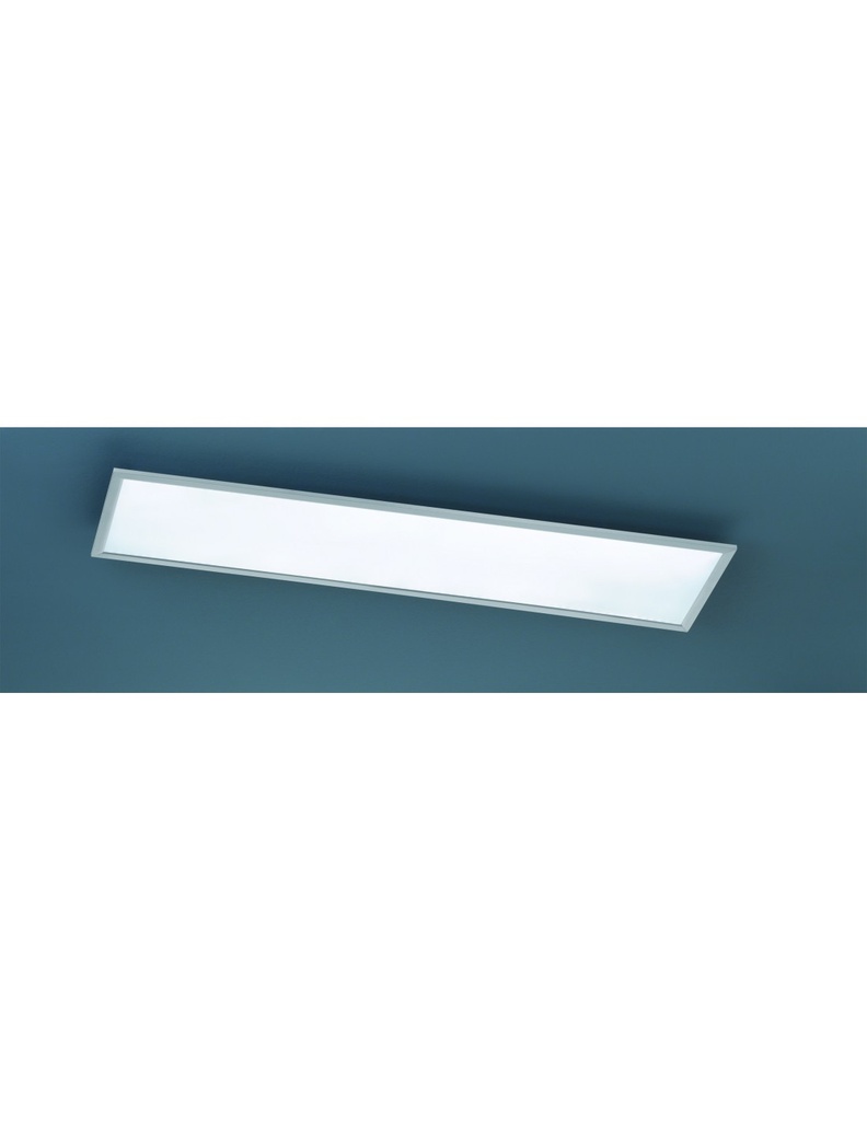 Plafoniera Rettangolare LED Dimmer Nichel Trio Lighting