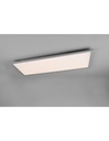 Plafoniera Rettangolare Led Funzione Luce Notturna Alluminio Trio Lighting