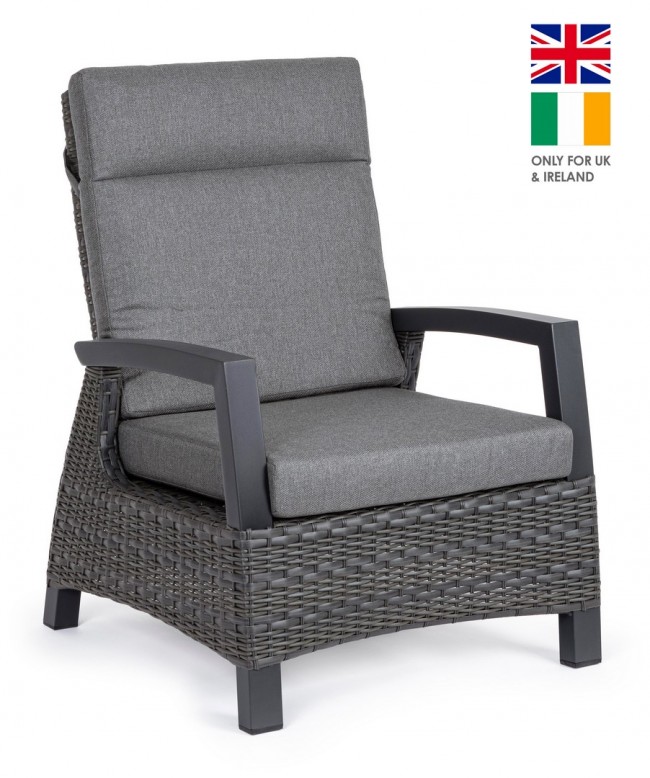 Poltrona Reclinabile C-C Britton Antr Jx55-Uk - Dimensioni: 73x83x103 cm