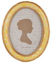 Portafoto Giallo Grande - 17 x 2,7 x 21,7 cm