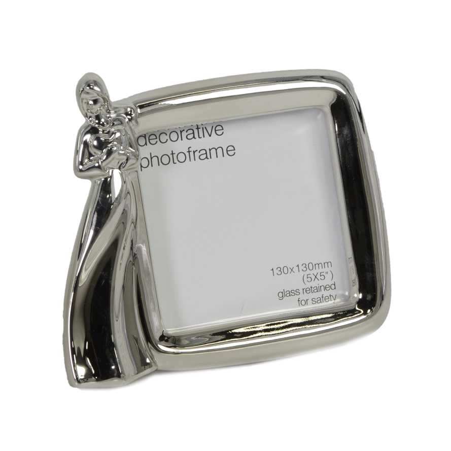 Portafoto Argento 20 x 3,8 x 18 cm