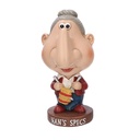 Portaocchiali in resina nonna 7,3x6,3x13,7 cm