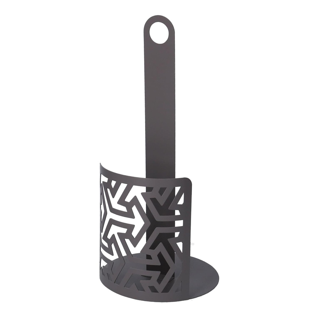 Portascottex Metallo Frecce Grigio Tondo 15x33 cm