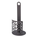 Portascottex Metallo Frecce Grigio Tondo 15x33 cm