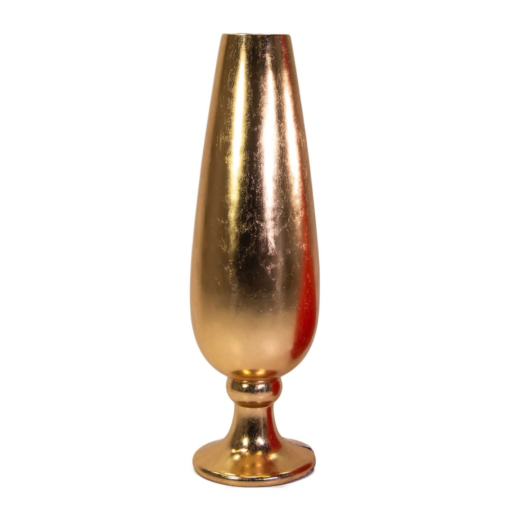 Portavaso in Resina Oro Lucido 36x130,5 cm