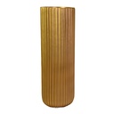 Portavaso in resina oro opaco ø40x120 cm