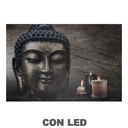 Quadro LED Buddha 60x2,3x40 cm