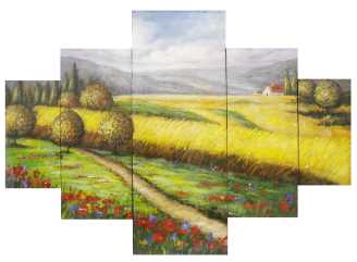 Quadro puzzle paesaggio cm.81,5 x 115,5 x 4,5