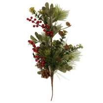 Ramo verde in plastica cm28,5x10h72