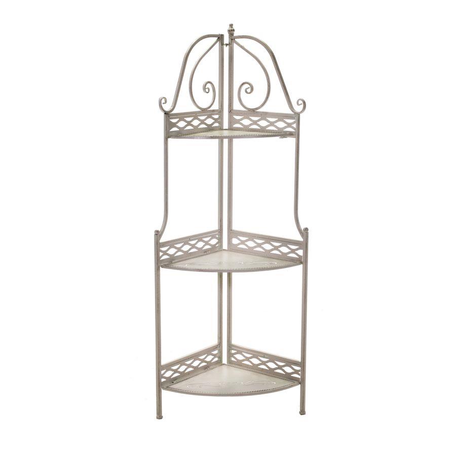 Scaffale Classico con 3 Ripiani - Dimensioni: 49x33x126 cm