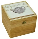 Scatola Grande Decorativa per Teiera - 17 x 17 x 13 cm