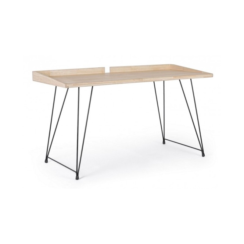 Scrivania Vintage in Legno e Metallo District - 142x61x78 cm