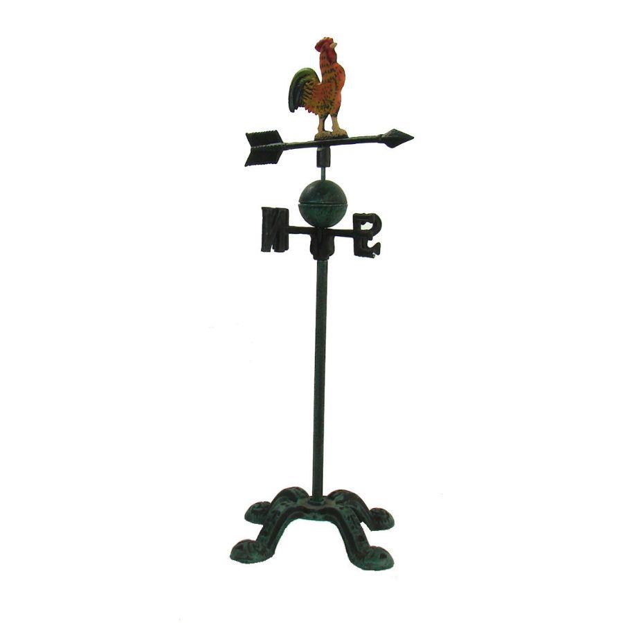 Segnavento gallo piccolo 26,5x18x56,5 cm