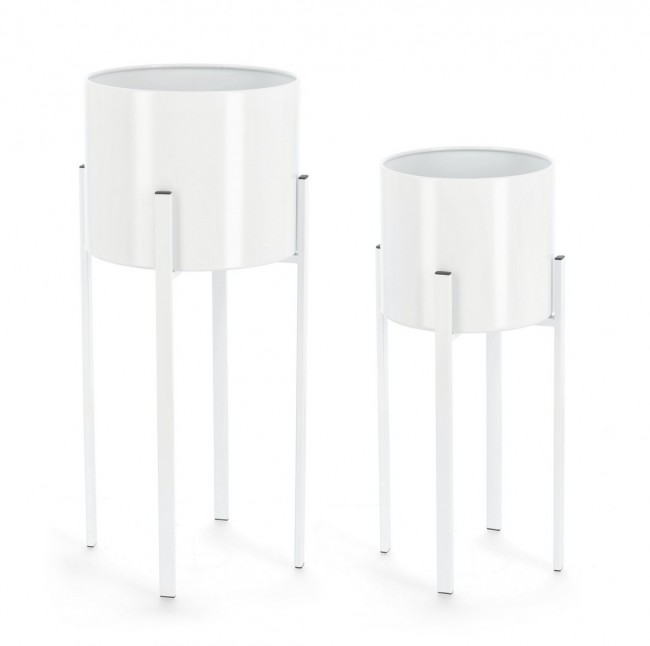 Set2 P.Fiore Ester To Bianco - Sedie Ergonomiche con Cuscini