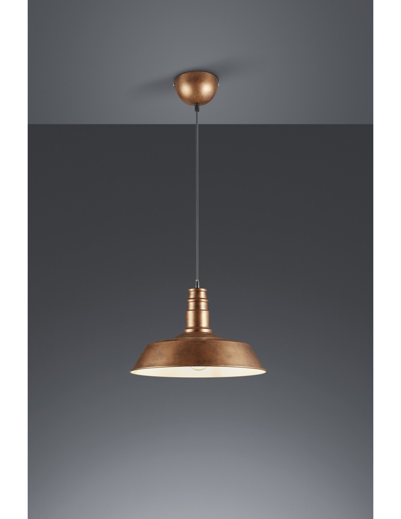 Sospensione Pagoda Will Rame Anticato Ø36 cm
