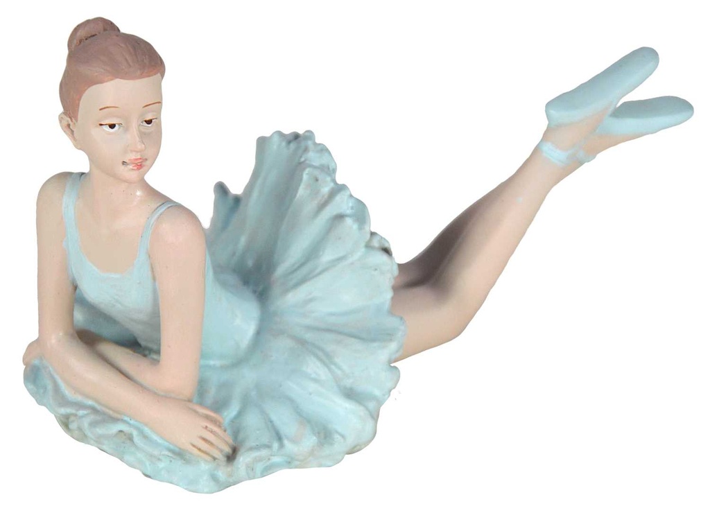 Statua Ballerina Seduta - 15,5 x 8 x 9 cm
