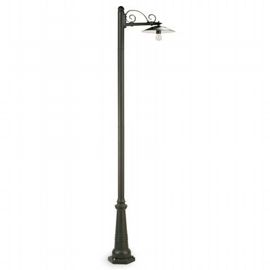 Struttura in alluminio pressofuso verniciato bianco per lampade a risparmio energetico