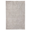 Tappeto grigio in fibre naturali stile fusion 200x300