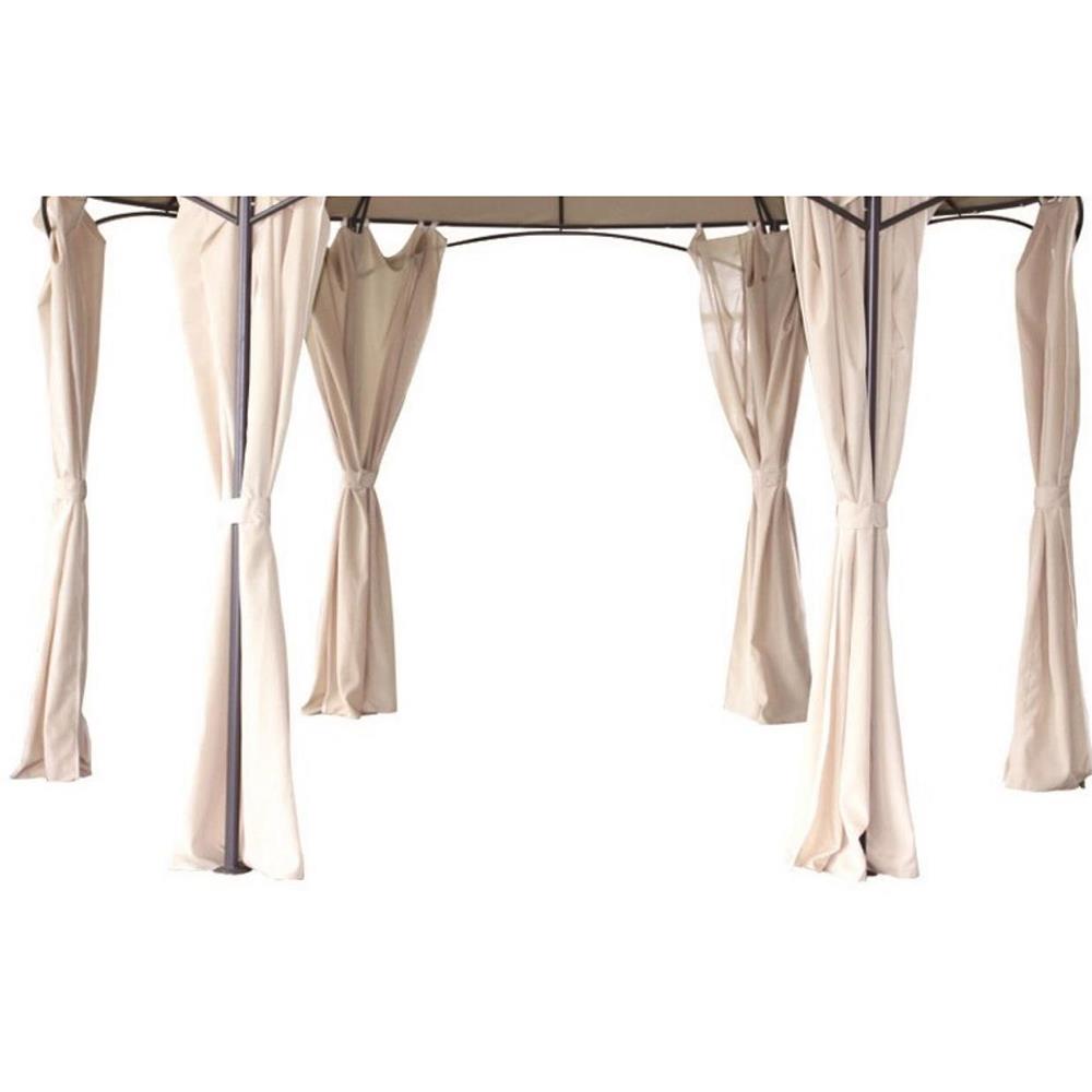 Tende di ricambio per gazebo tondo dakota 3.5x3.5 metri