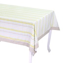 Tovaglia verde rettangolare cm140x240 con bordo london