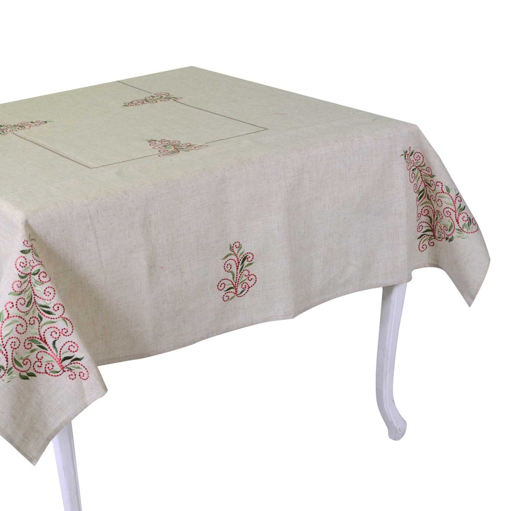 Tovaglia in tessuto stile 11 beige 140x180 cm