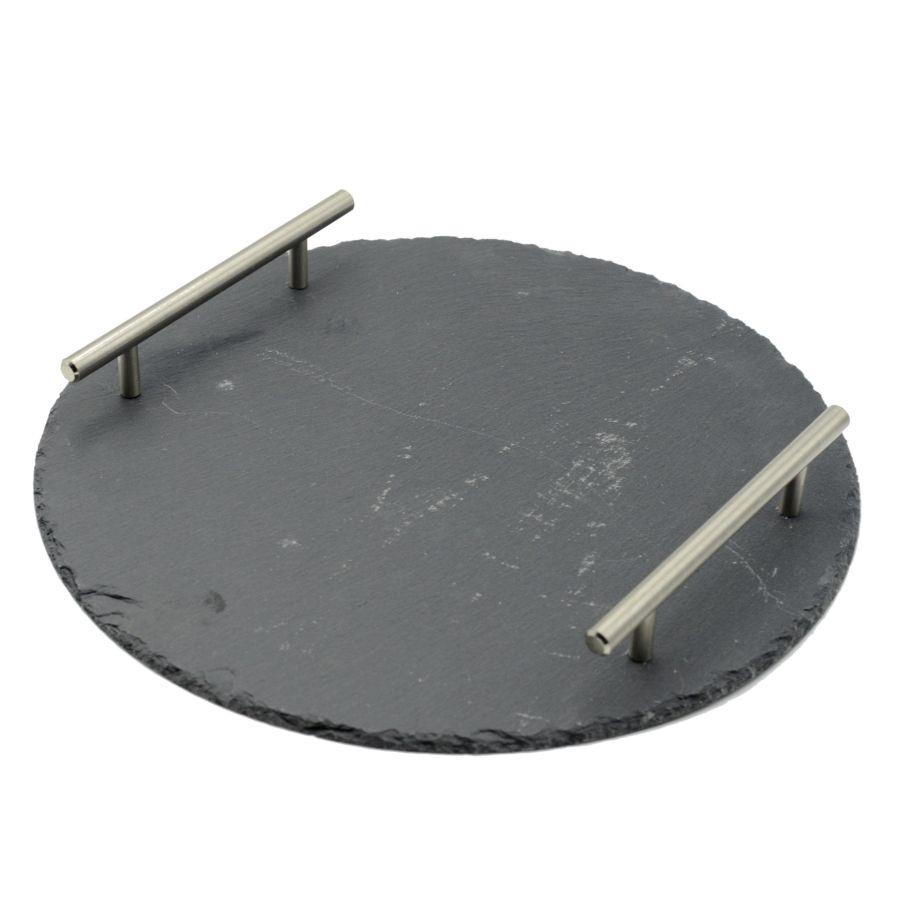 Vassoio ardesia tondo 30x30 cm