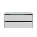 Cassettiera in legno per interno amadio colore Bianco cm H.50xL.86,5xP.45