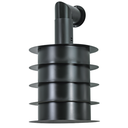 Cappa aspirante in acciaio inox brunito Ø50 cm - URBAN STYLE SAT