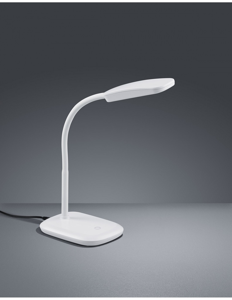 Lampada da Scrivania LED 3,5W Boa Bianco H36 cm