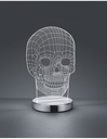Lampada da Tavolo Led Skull Dimmerabile H21 cm