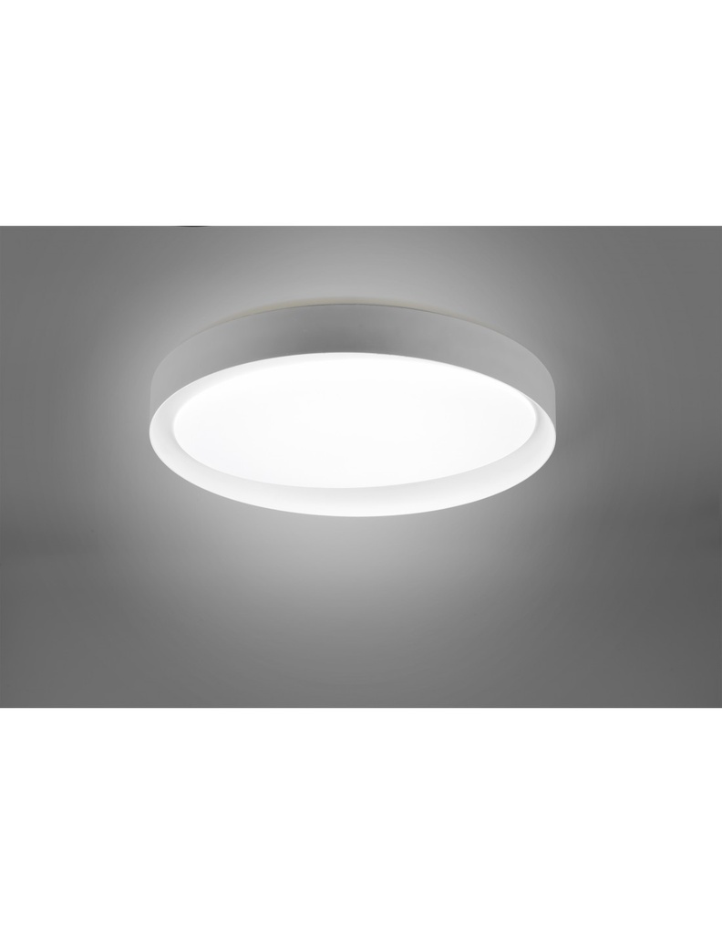 Plafoniera LED Dimmerabile Ø48 cm Grigio