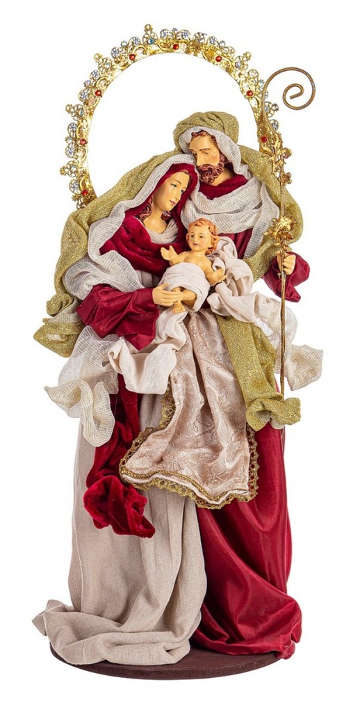 1x Sacra Famiglia Fastosa Bordeaux 20X52H - Samnite