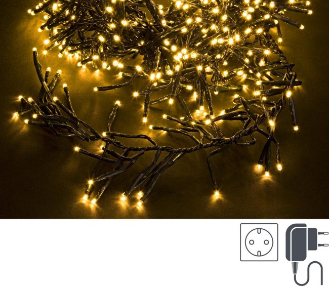 6x Cluster768L Classic 3Mm Filo Verde Ip44 - Samnite