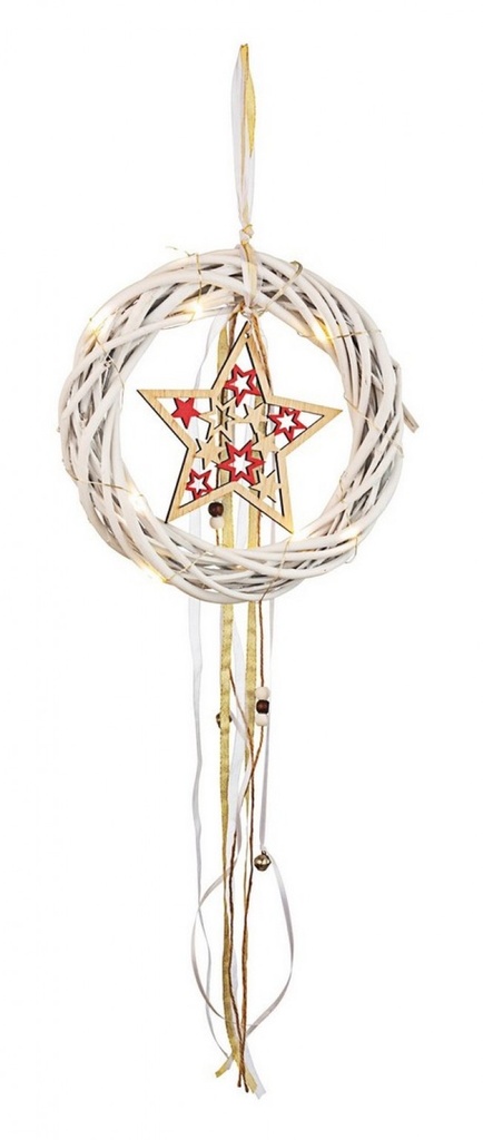 6x Corona Ortles Stella Bianco C - Samnite