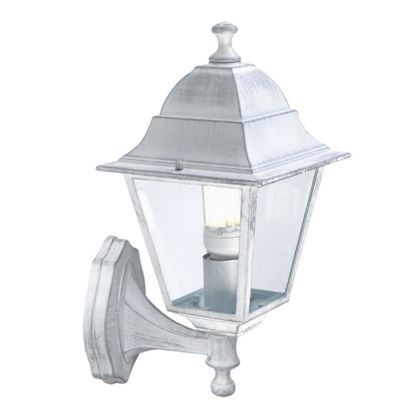 Applique Piccola In Alto  linea old  biancoargento - Samnite