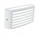 Applique in alluminio pressofuso con diffusore opalino - 10W, 950 lumen, luce calda bianco - Samnite