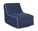Chaise Longue Rihanna Gonfiabile Blu - Samnite