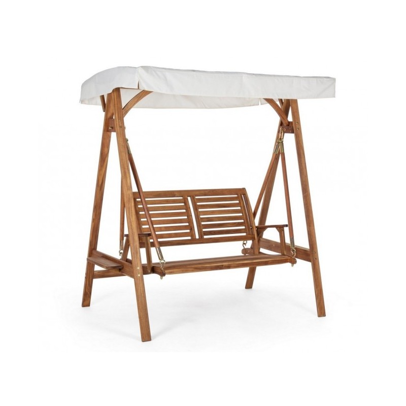 Dondolo 2 posti da esterno 185x112x188h cm - Samnite