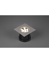 Faretto Led Da Incasso Calpestabile IP65 Nichel Belaja 16x16 cm Trio Lighting - Samnite
