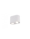 Faretto Soffitto 2 Spot GU10 Orientabili Cookie Bianco Trio Lighting - Samnite